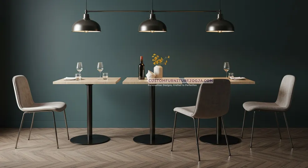 Jasa Pembuatan Meja Cafe Jogja